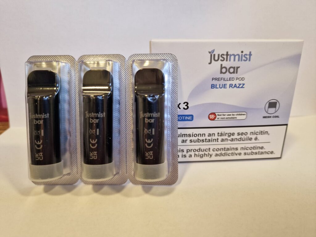 Just Mist Prefilled Pods - Blue Razz