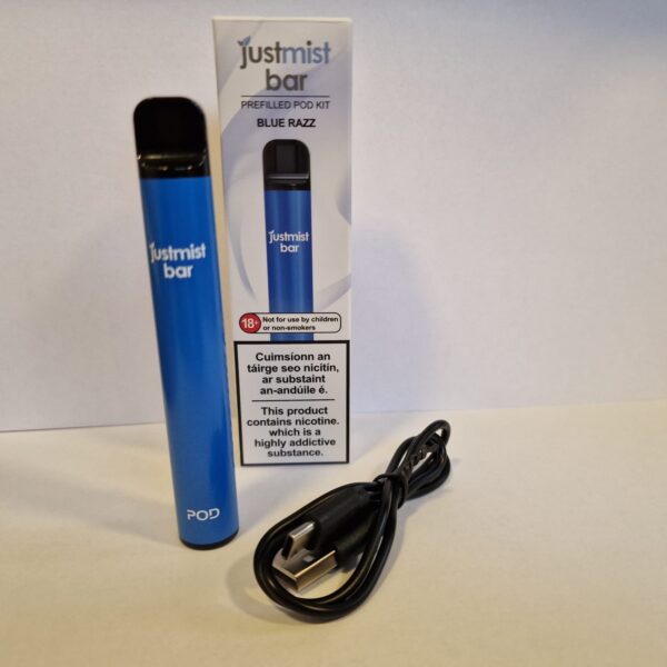 Just Mist Prefilled Pod Kit - Blue Razz