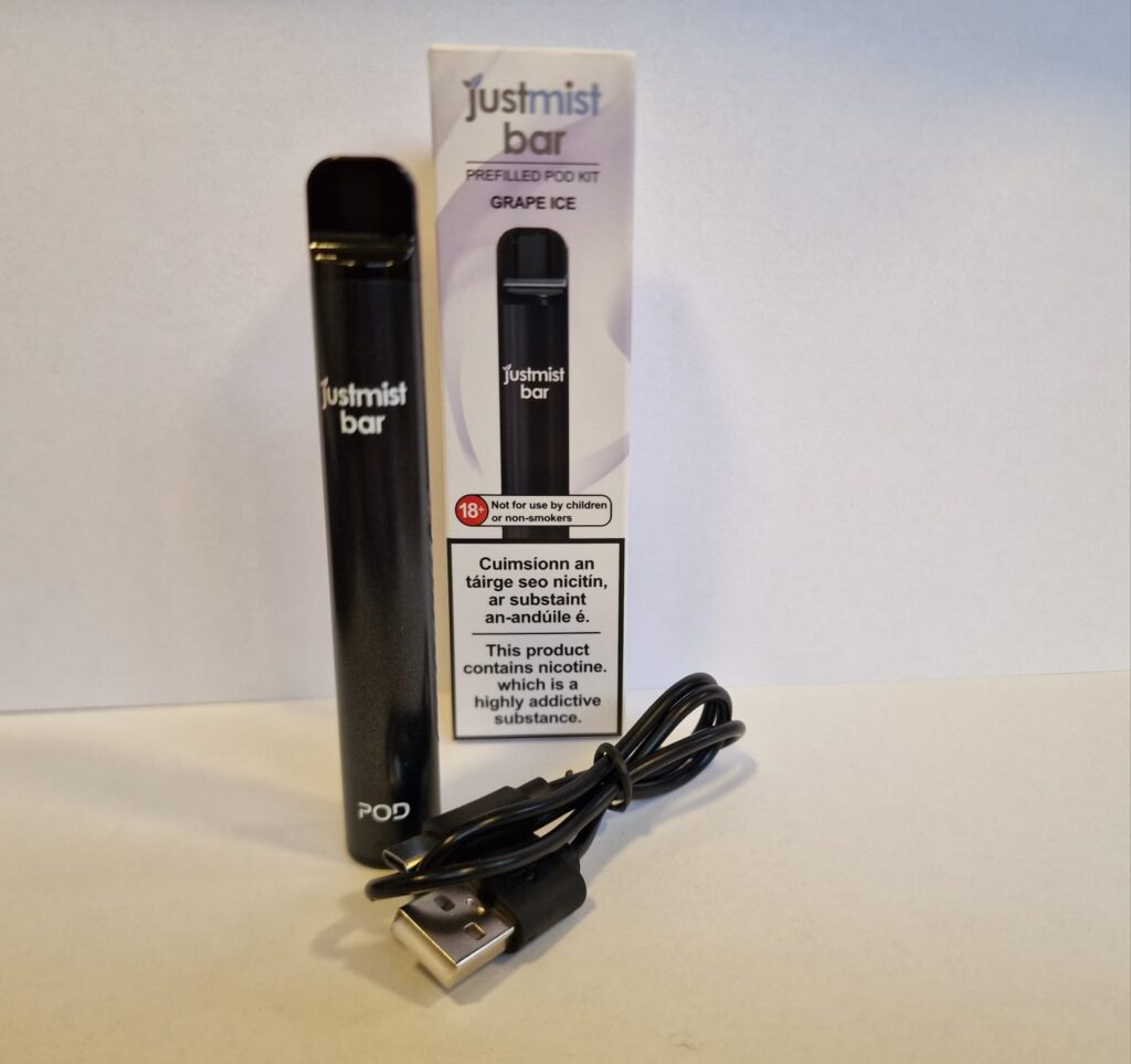 Just Mist Prefilled Pod Kit - Grape Ice