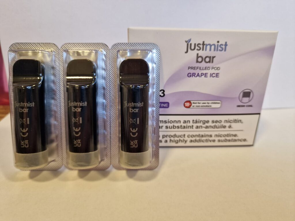Just Mist Prefilled Pods - Grape Ice