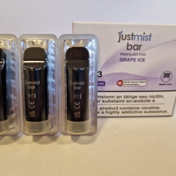 Just Mist Prefilled Pods - Grape Ice