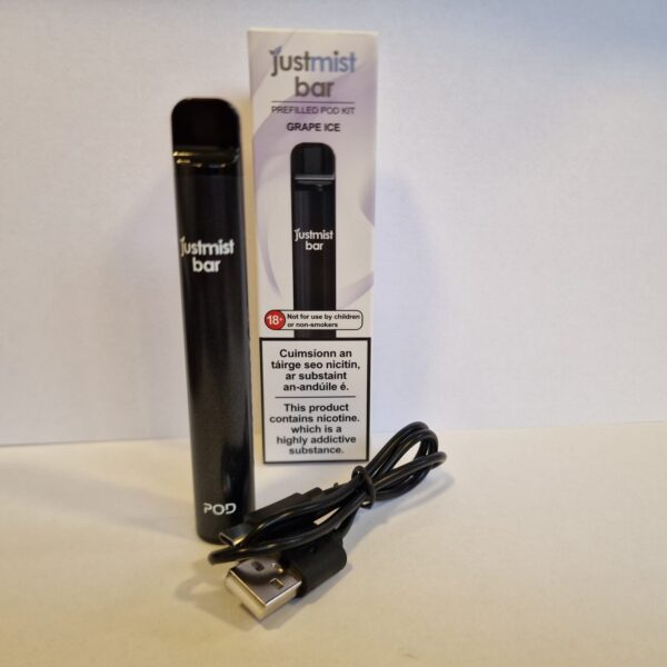Just Mist Prefilled Pod Kit - Grape Ice