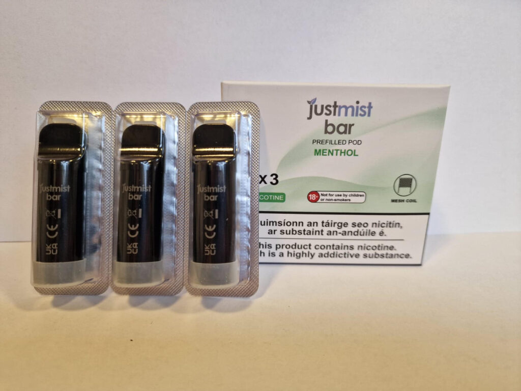 Just Mist Prefilled Pods - Menthol