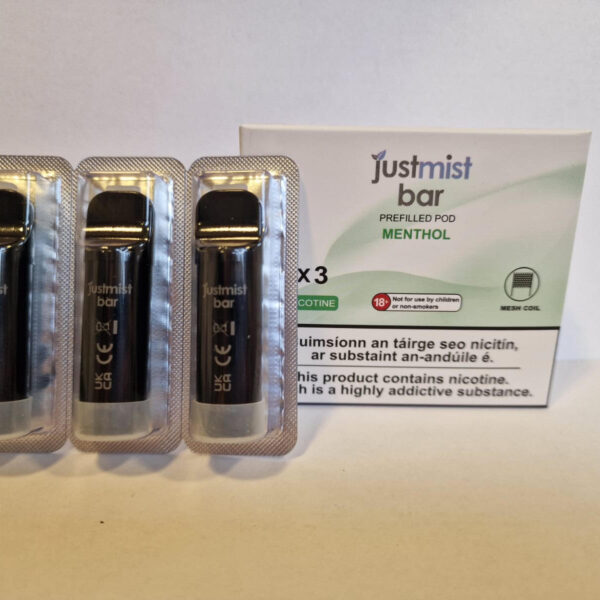 Just Mist Prefilled Pods - Menthol