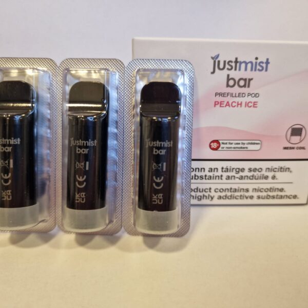 Just Mist Prefilled Pods - Peach Ice