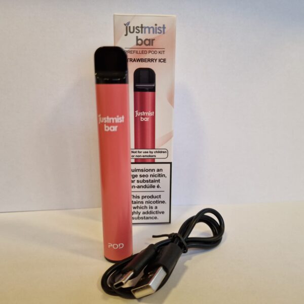 Just Mist Prefilled Pod Kit - Strawberry Ice