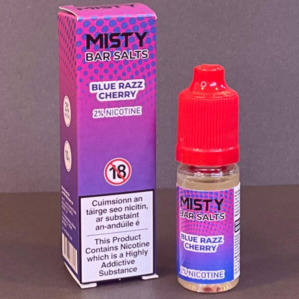 Misty Bar Salts - Blue Razz Cherry
