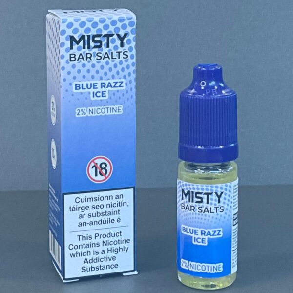 Misty Bar Salts - Blue Razz Ice