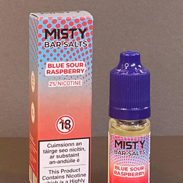 Misty Bar Salts - Blue Sour Raspberry