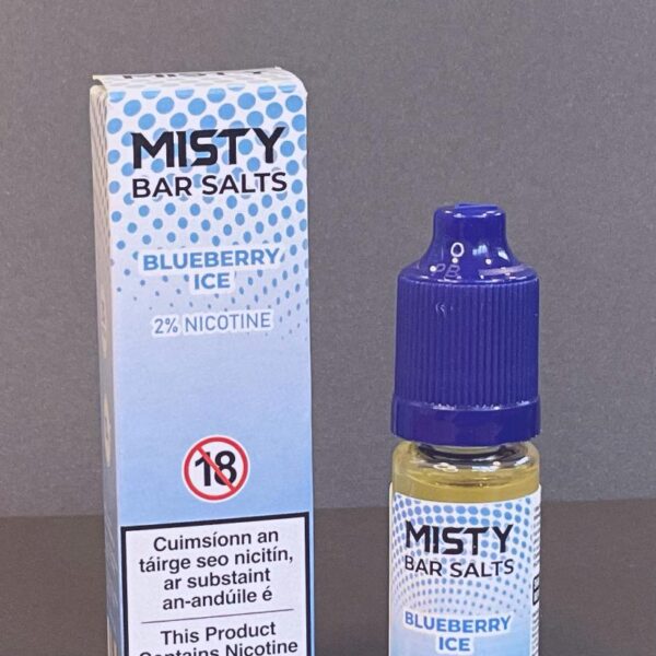 Misty Bar Salts - Blueberry Ice