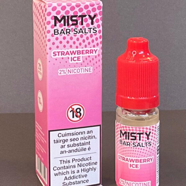 Misty Bar Salts - Strawberry Ice