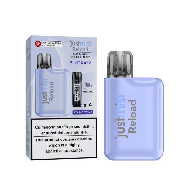 Just Mist Reload Pre-filled Kit - Blue Razz