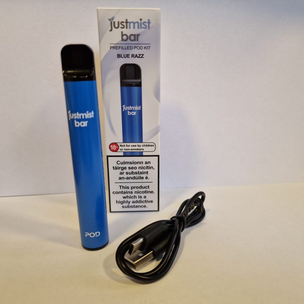 Just Mist Prefilled Pod Kit - Blue Razz
