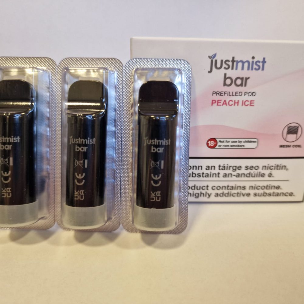 Just Mist Prefilled Pods - Peach Ice